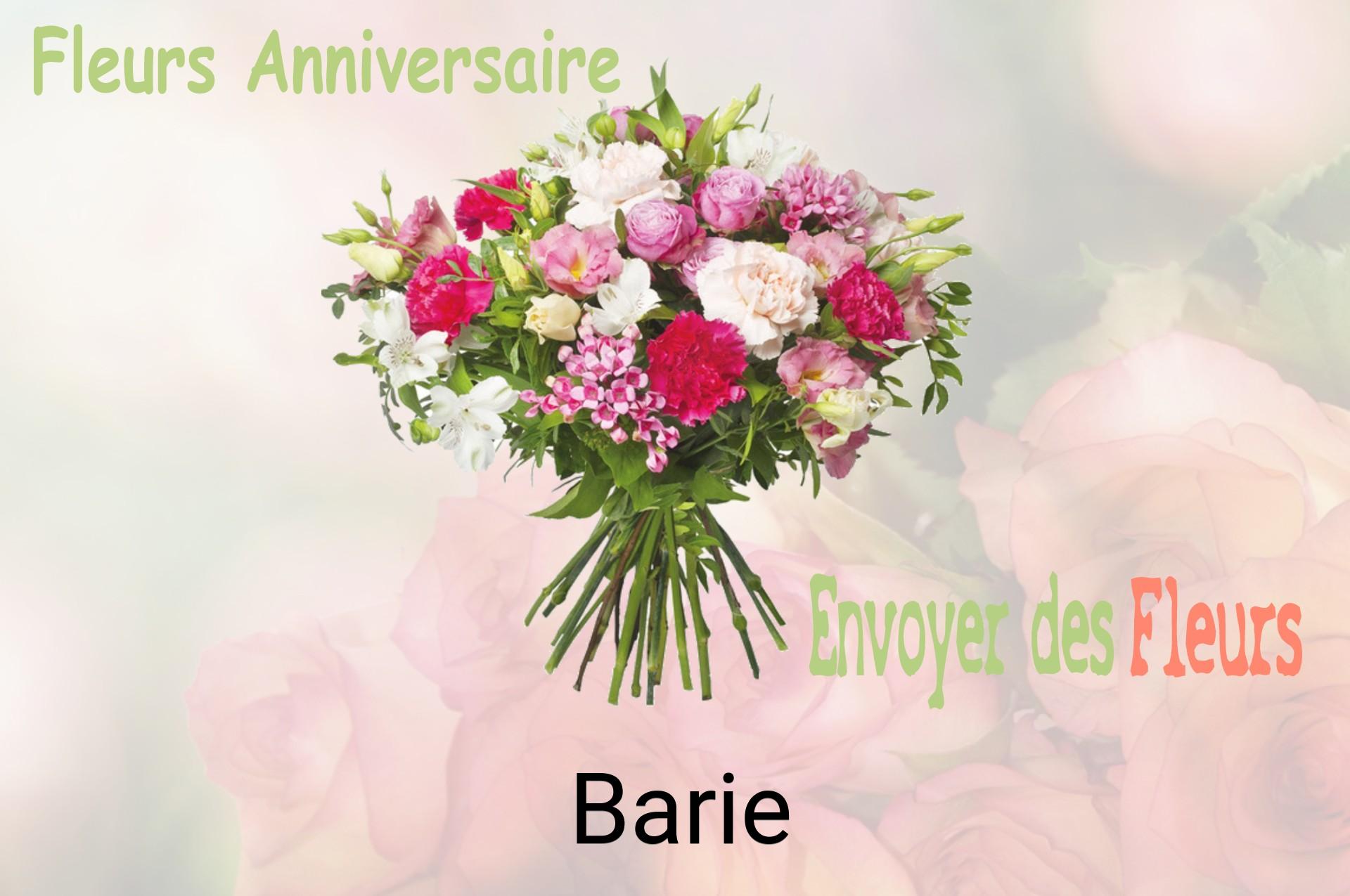 Bouquet de fleurs d’anniversaire livré à Barie