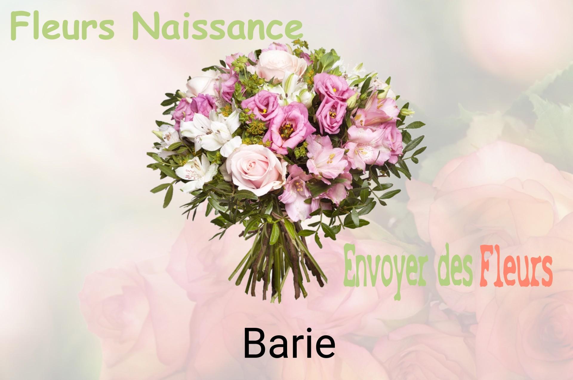 Bouquet de fleurs de naissance livré à Barie